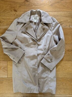 London Fog Light Tan Trench Coat